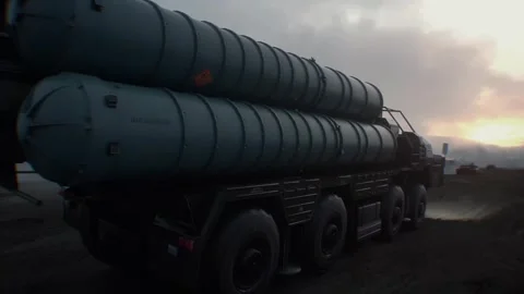Russian air defense system. 4k animation. Stock Footage 313506030
