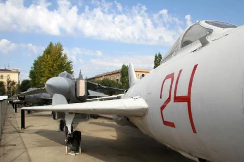 Russian airplanes Stock Photos