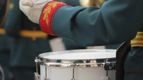 Russian Army Parade Stock Footage 23844744