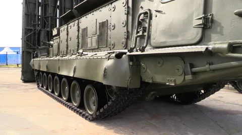 Russian army. SA-23 Gladiator (S-300 VM "Antey-2500"). NMD Missile system. 库存影片 41606993
