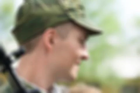 Russian army theme blur background Stock Photos