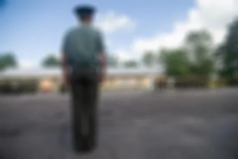 Russian army theme blur background Stock Photos