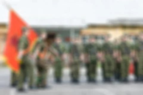 Russian army theme blur background Stock Photos