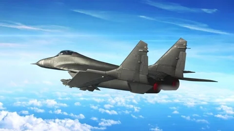 The Russian Attack Aircraft 库存影片 65451565