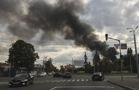 Russian attack in Kharkiv kills at least five people, Ukraine - 05 Oct 2026 Stock Photos