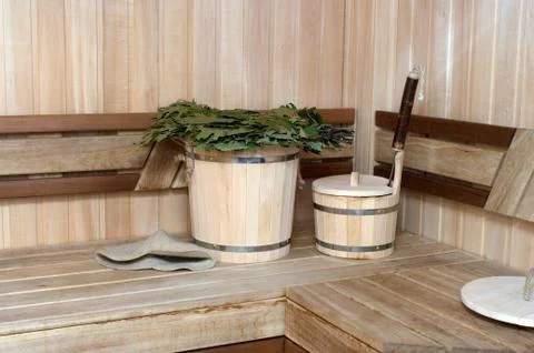 Russian bath. Stock Photos