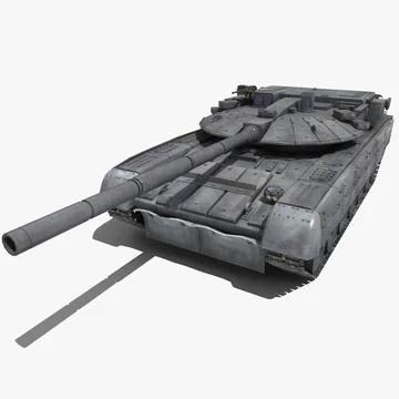 Russian Battle Tank Black Eagle ~ 3D Model #89285300