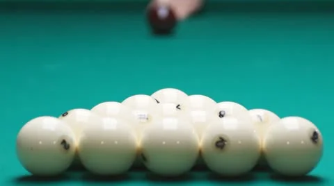 Russian billiards #1 Stock Footage 10594687