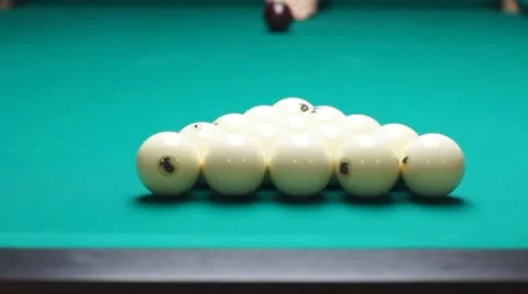 Russian billiards Stock Footage 10594772