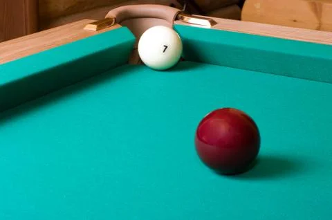 Russian billiards. Stock Photos