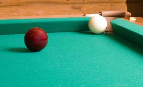 Russian billiards. Stock Photos