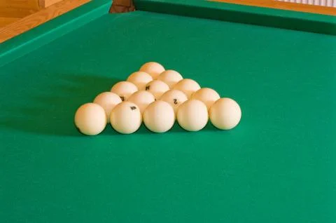 Russian billiards. Stock Photos
