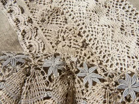 Russian bobbin lace. Stock Photos