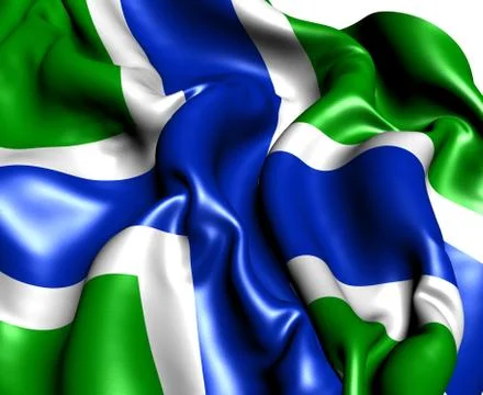 Russian border guard ensign Stock Illustration