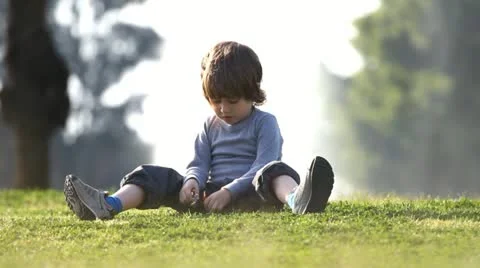 Russian boy Stock Footage