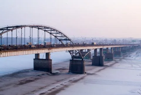 A Russian Bridge Stock Photos