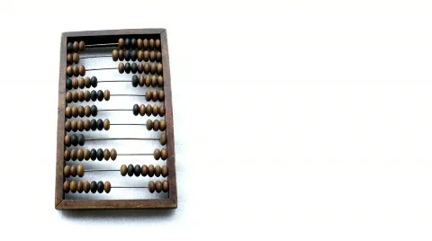 Russian calculators Stock Footage 496125