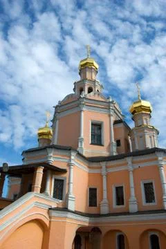 Russian cathedral. Stock Photos