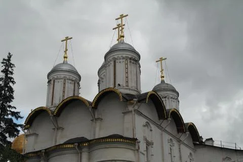 Russian Cathedral Stock Photos