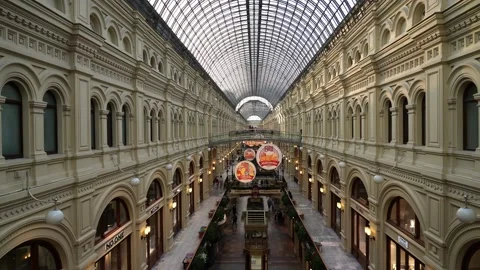 Russian central store GUM Stock Footage 202127190