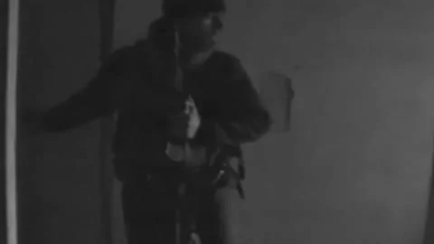 Russian-Chechen war 1994-1996. battles for the city of Grozny. Archival. (56 Stock Footage 235067682
