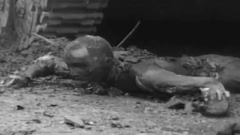 Russian-Chechen war 1994-1996. battles for the city of Grozny. Archival. (63 Stock Footage 235067914