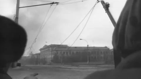 Russian-Chechen war 1994-1996. battles for the city of Grozny. Archival. (78 Video stock 235068290