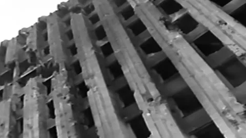 Russian-Chechen war 1994-1996. battles for the city of Grozny. Archival. (99 Stock Footage 235068843
