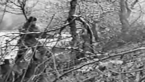 Russian-Chechen war 1994-1996. Chechen fighters. Archival. (21) Stock Footage 235068894