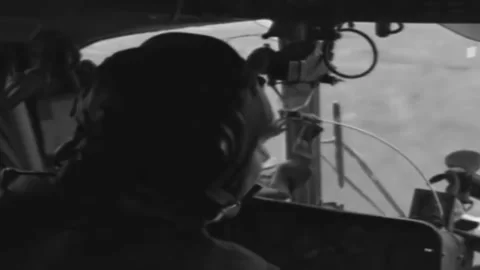 Russian-Chechen war 1994-1996. Russian helicopter. Archive. (3) Stock Footage 235069882