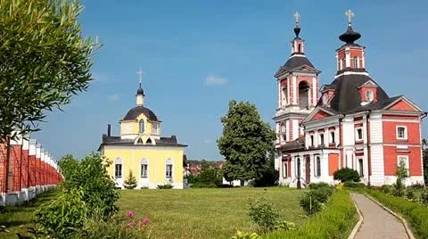 Russian church Stockbeeldmateriaal 10833633