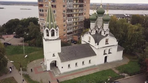 Russian church Stock Footage 83528191