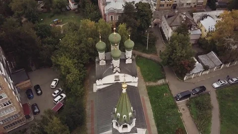 Russian church Stock Footage 83737415