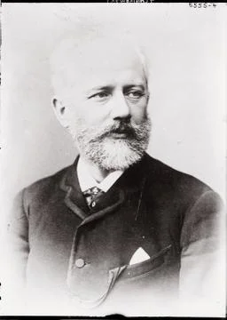 Russian composer Peter Tchaikowsky. Stock Photos