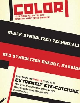 Russian Constructivism #2 Stock Illustration