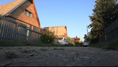 Russian Dacha Stock Footage 7907014