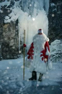 Russian Ded Moroz Stock Photos