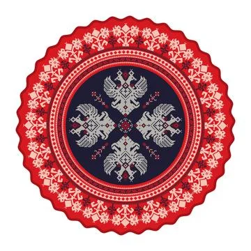 Russian design element 11 Stock Illustration