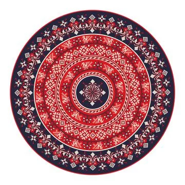 Russian design element 12 Illustrazione stock