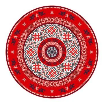 Russian design element 15 Illustrazione stock