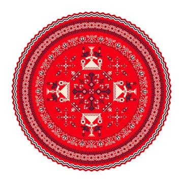 Russian design element 2 Stock Illustration