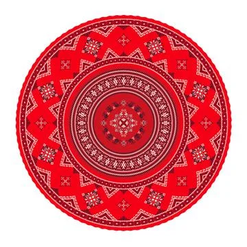 Russian design element 3 Stock Illustration