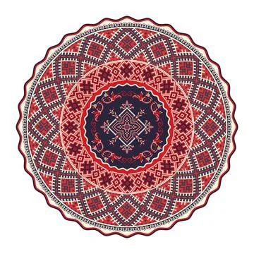Russian design element 9 Illustrazione stock