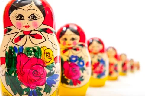 Russian Dolls Stock Photos