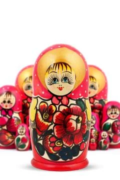 Russian Dolls 写真素材