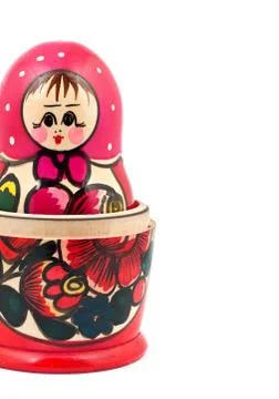 Russian Dolls 库存照片