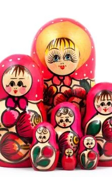 Russian Dolls 写真素材
