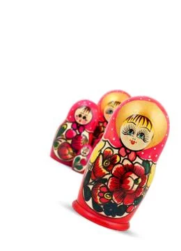 Russian Dolls 스톡 사진