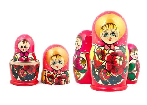 Russian Dolls 写真素材