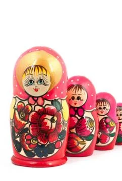 Russian Dolls 写真素材
